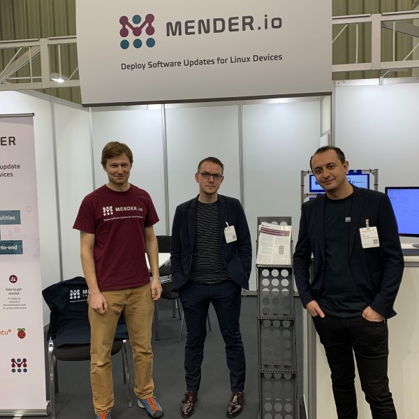 Mender.io at Embedded World Nuremburg